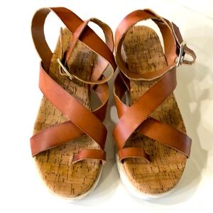 Sun + Stone Women Sandals with ankle strap